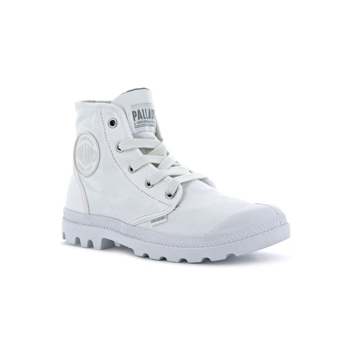 Dámské Boty Palladium Pampa Hi Bílé | CZ WKY-72B